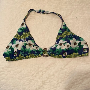 Islander floral bikini top